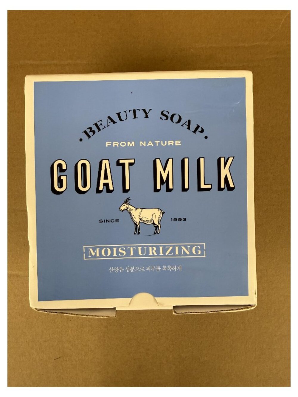 Shower Mate Beauty Soap from Nature GOAT MILK MOISTURIZING- 12 Bars in Box- 38OZ